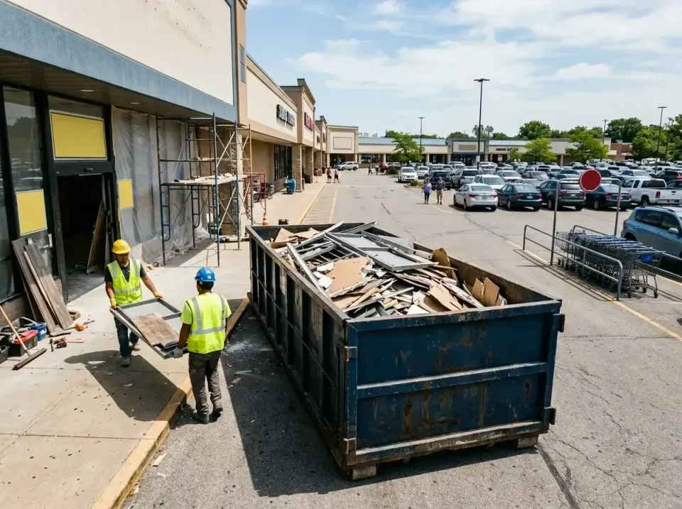 retail-store-renovation-debris-003 — frequently asked questions, Roll-off Dumpster Rentals in Stafford, TX
